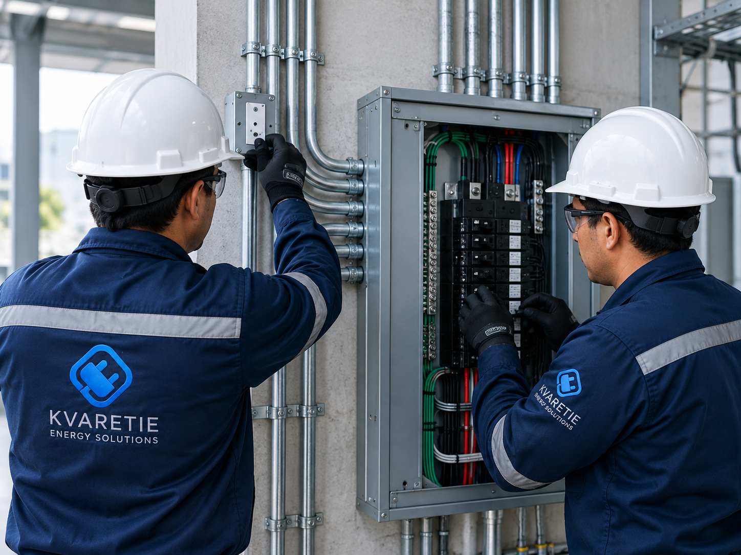 Instalación eléctrica industrial KVARETIE